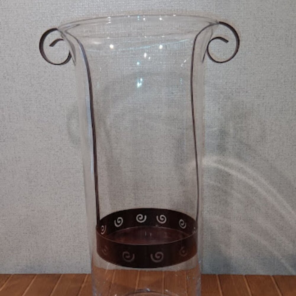 SOLD PARTYLITE SUNESTA HURRICANE CANDLE HOLDER 13" TALL RETIRED - STUNNING